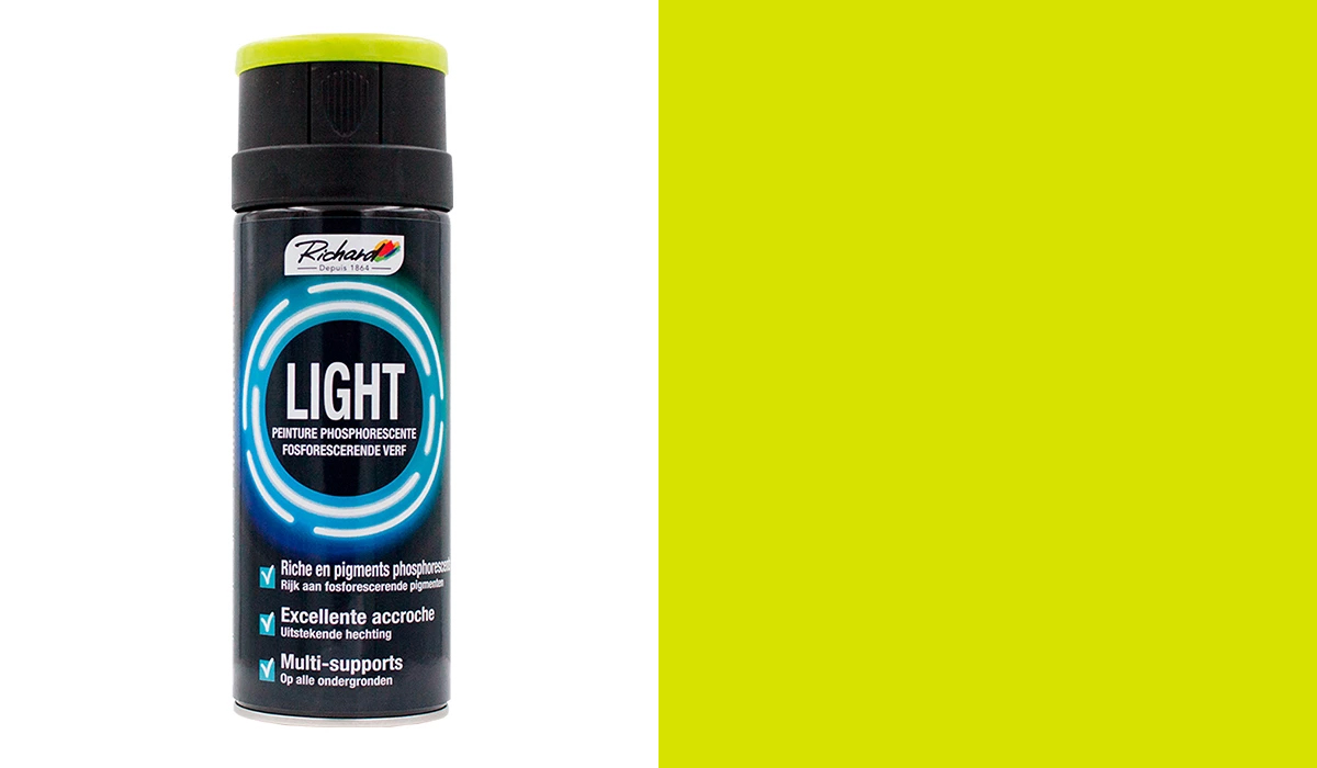 Bombe aérosol Light Phosphorescent Richard Colorants