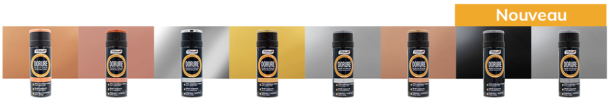 Aerosol Richard Effect Dorure 6 shades