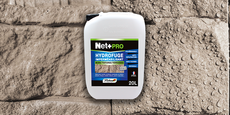 Nettoyant Extérieur Net+Pro Richard Hydrofuge Imperméabilisant 