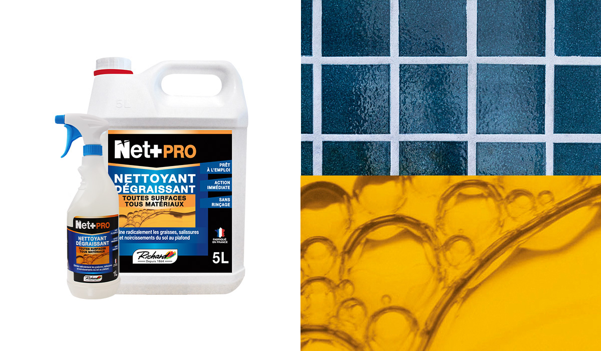 Nettoyant Intérieur Net+ Pro Richard Nettoyant Dégraissant